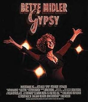 Musical Theatre History Bette Midler Gypsy Promotional Poster